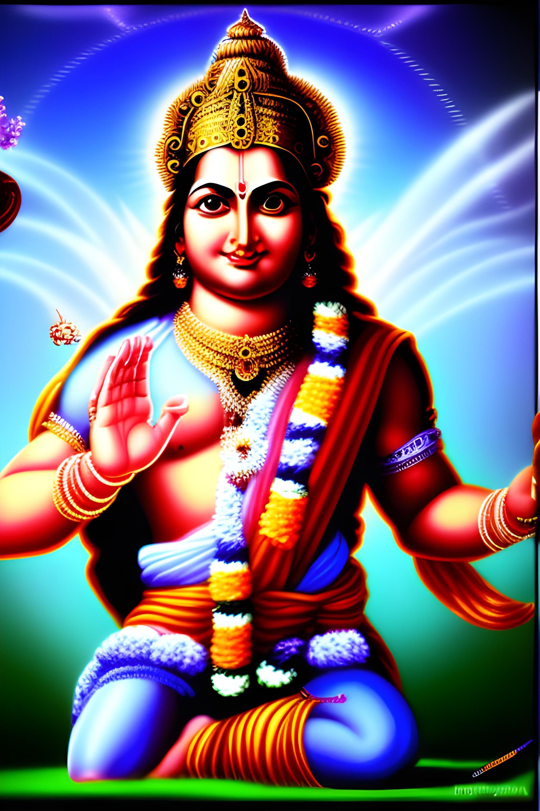 Divine shree ram image, unique and divine to look at, no copies should exist